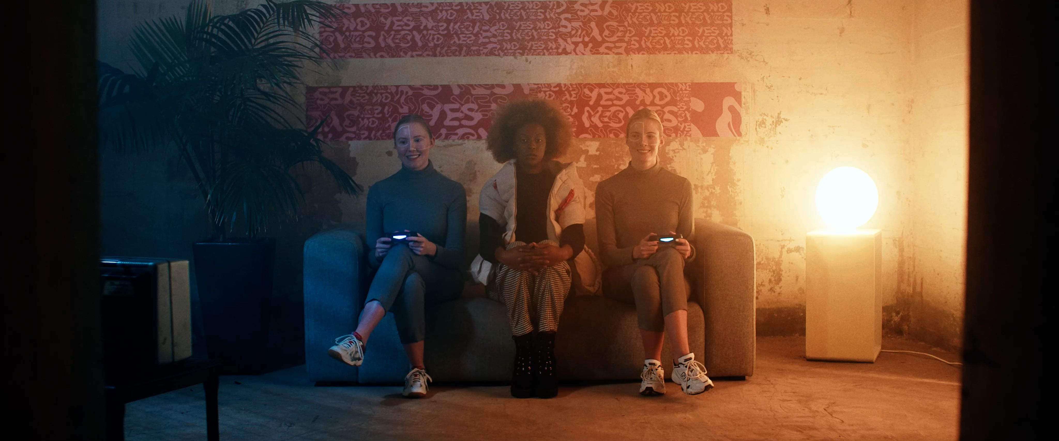 Still frame from The Angry Smile
